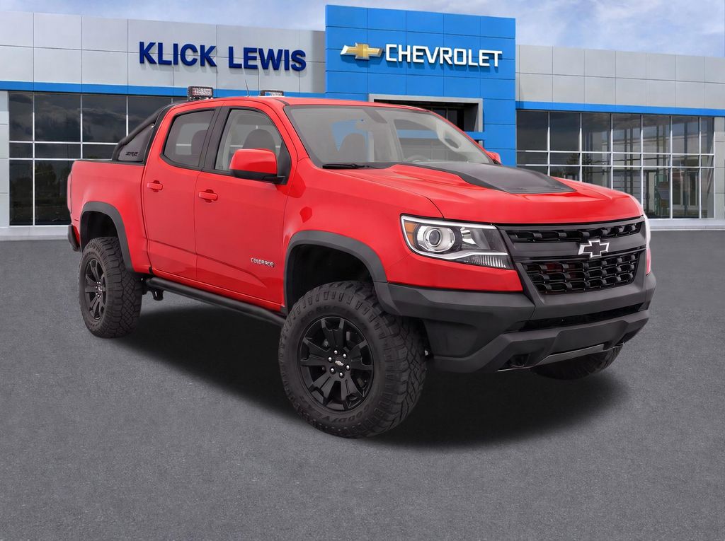 2019 Chevrolet Colorado ZR2 Red at John Sisson Motors