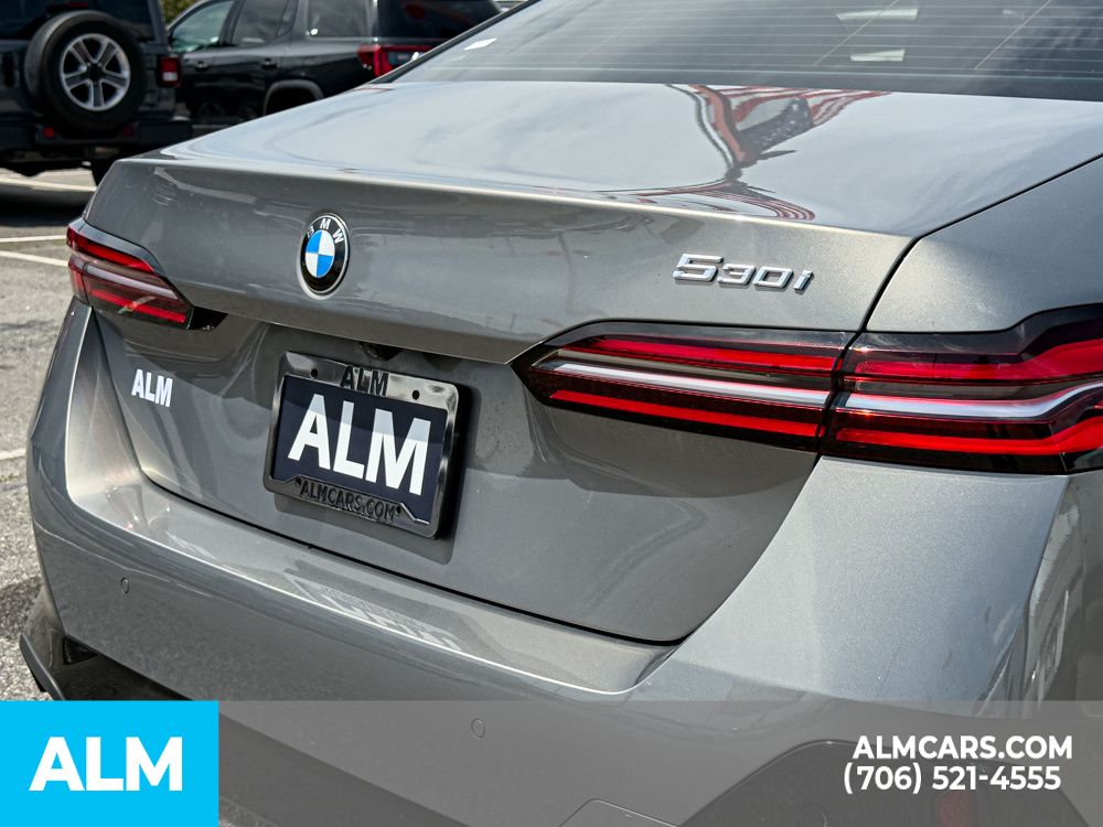 Used 2024 Gray Metallic BMW 530i image 6