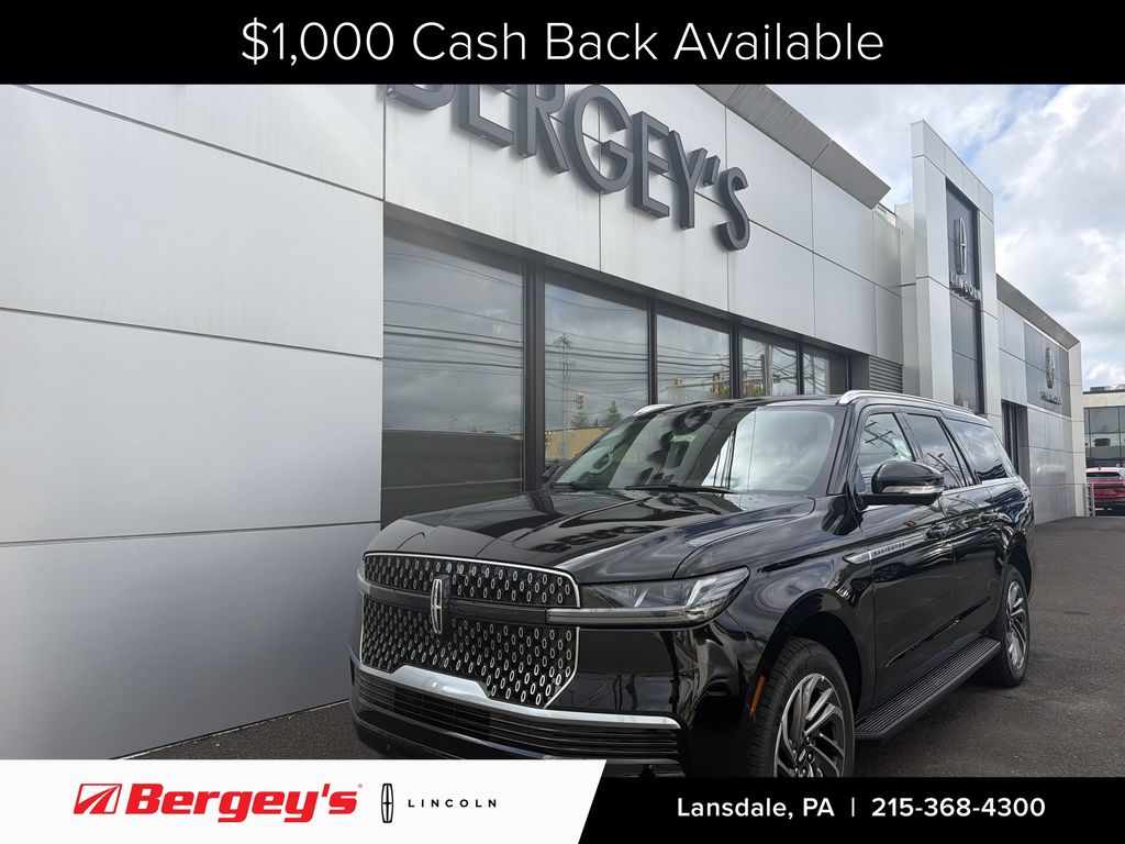 Infinite Black Metallic Clearcoat 2027 Lincoln Navigator SUV / Crossover Four-Wheel Drive Automatic