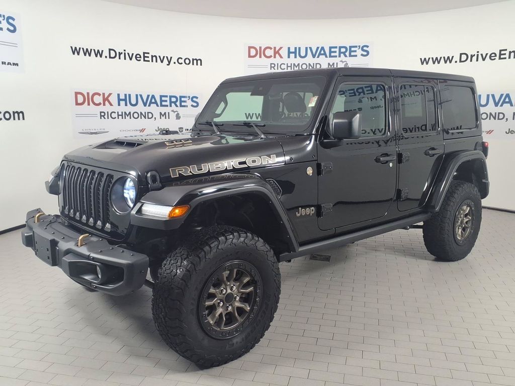Black Clearcoat 2023 Jeep Wrangler SUV / Crossover Four-Wheel Drive 8-Speed Automatic