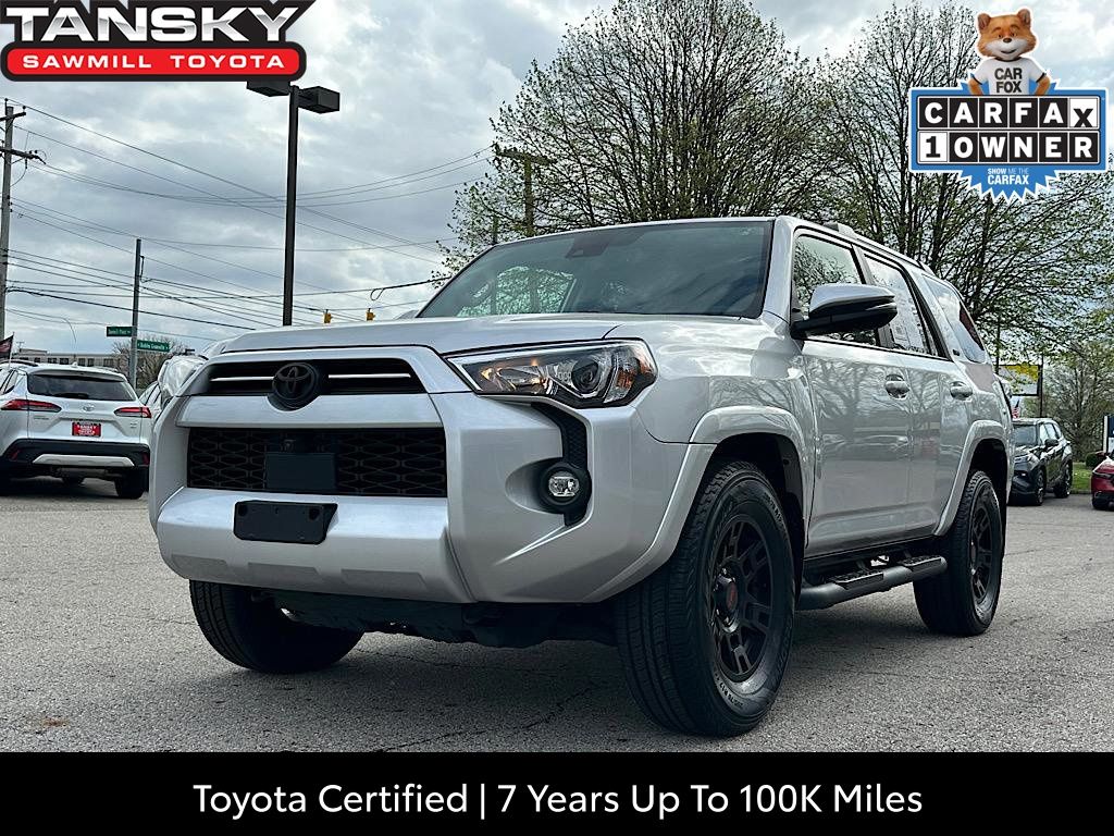 Classic Silver Metallic 2023 Toyota 4Runner SR5 Premium RWD SUV / Crossover 4X2 5-Speed Automatic