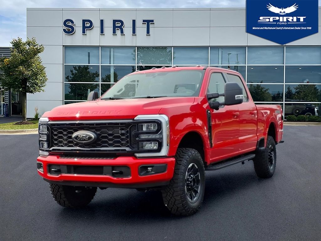 Race Red 2026 Ford F-250 Super Duty Pickup Truck Four-Wheel Drive Automatic