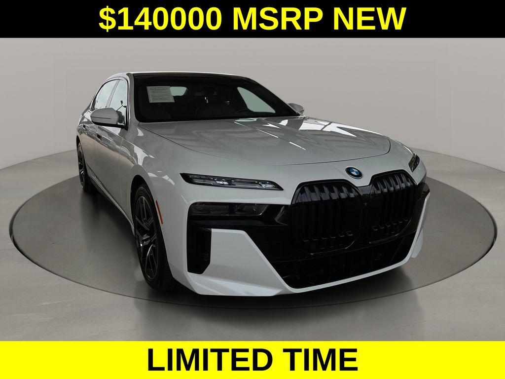 Alpine White 2023 BMW i7 Sedan All-Wheel Drive Automatic