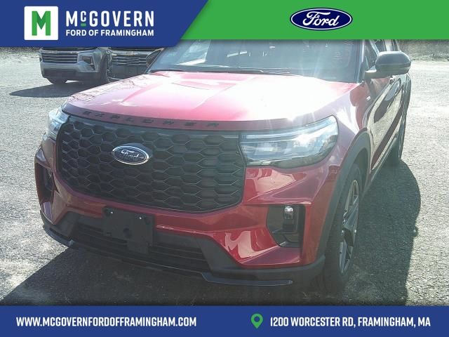 Red Metallic 2025 Ford Explorer ST-Line AWD SUV / Crossover All-Wheel Drive Automatic