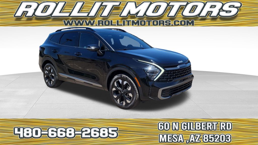 Ebony Black 2024 Kia Sportage SUV / Crossover All-Wheel Drive 8-Speed Automatic