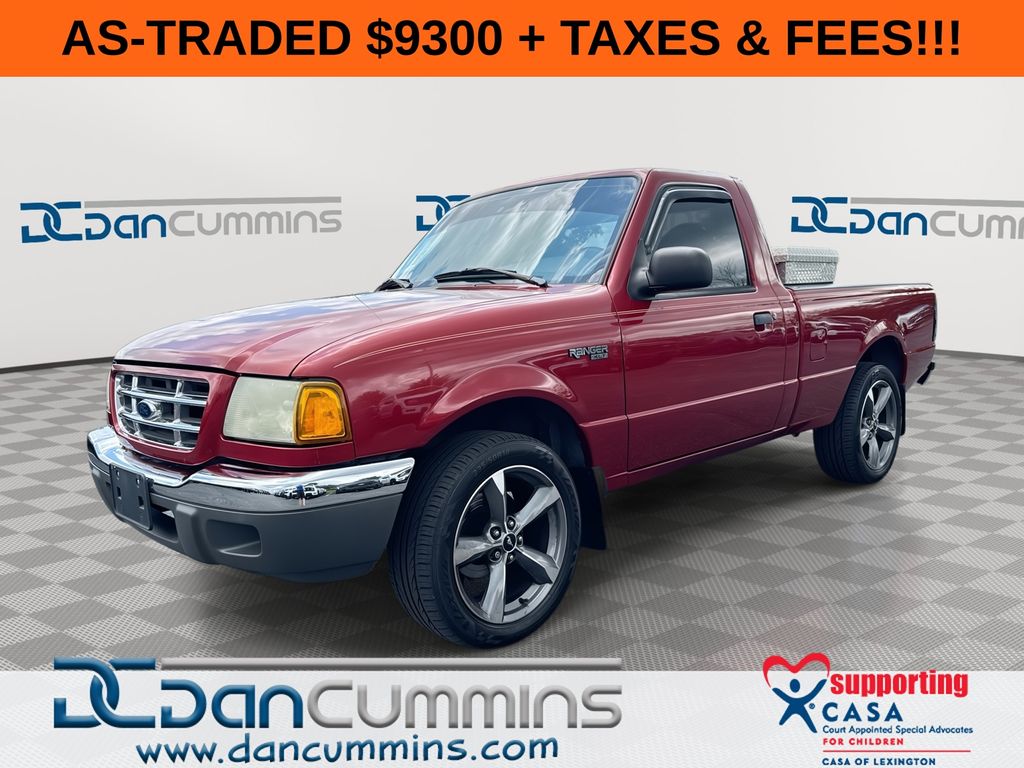 Toreador Red Clearcoat Metallic 2002 Ford Ranger Pickup Truck Rear-Wheel Drive 5-Speed Manual Overdrive