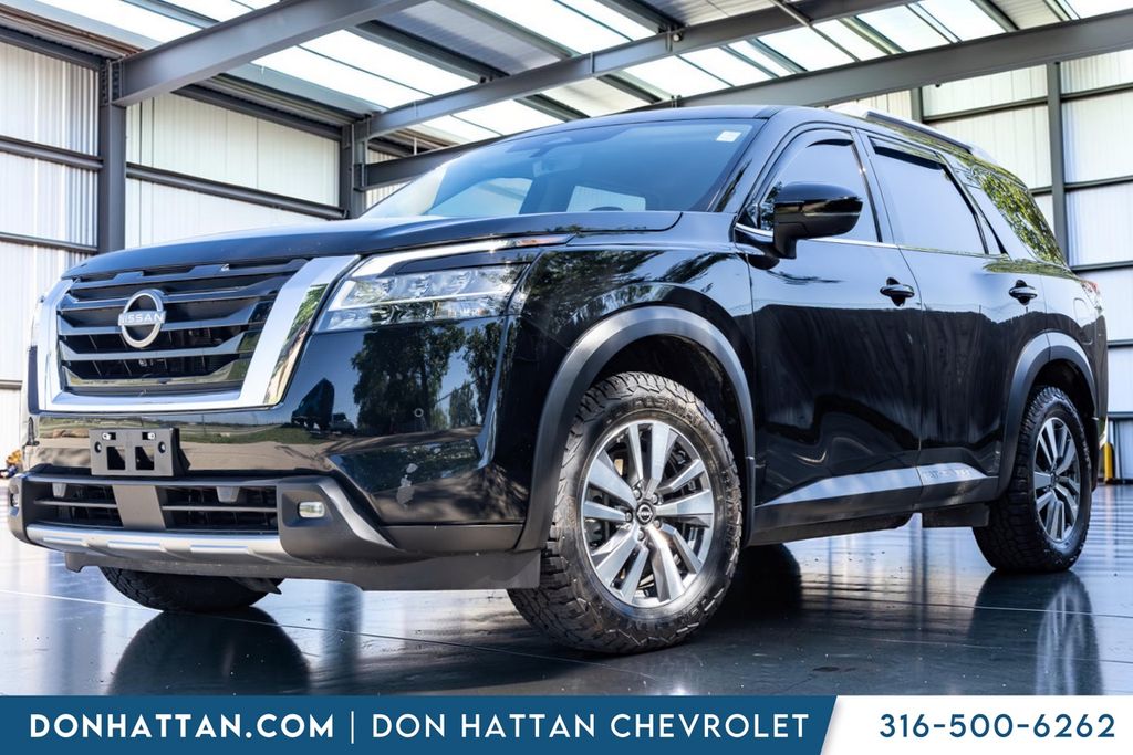 Super Black 2023 Nissan Pathfinder SUV / Crossover All-Wheel Drive 9-Speed Automatic