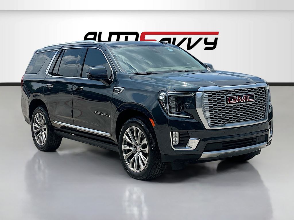 2022 GMC Yukon Denali Green at Wharton Ford