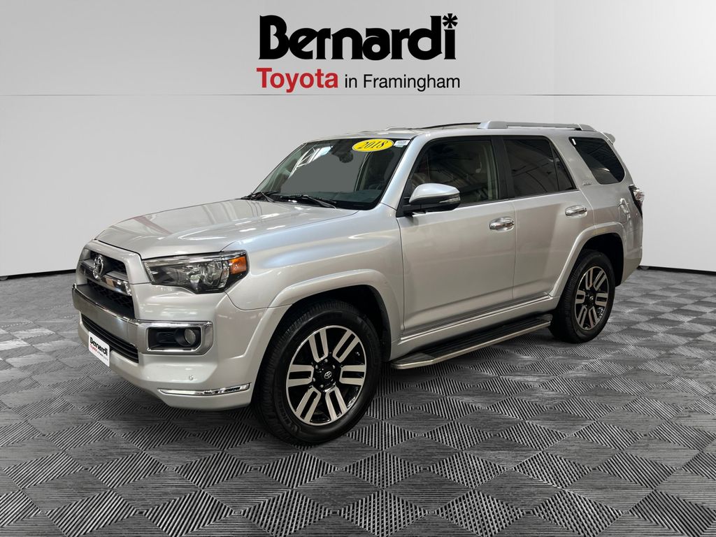Classic Silver Metallic 2018 Toyota 4Runner SUV / Crossover All-Wheel Drive 5-Speed Automatic Overdrive