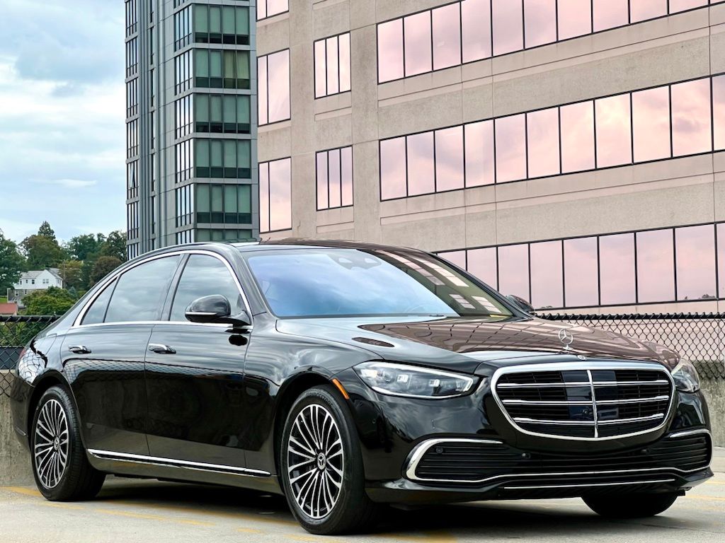 Onyx Black Metallic 2024 Mercedes-Benz S-Class Sedan All-Wheel Drive 9-Speed Automatic