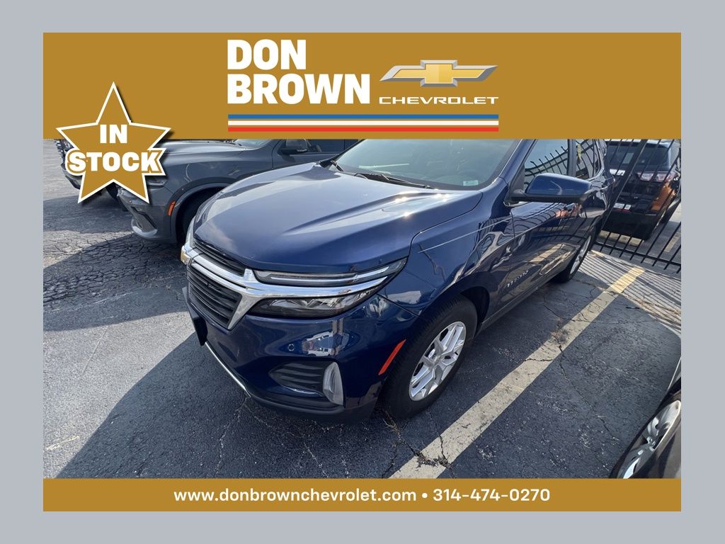 Blue Glow Metallic 2022 Chevrolet Equinox SUV / Crossover Four-Wheel Drive 6-Speed Automatic Overdrive