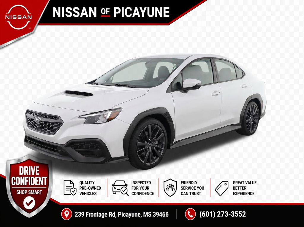 Ceramic White 2024 Subaru WRX Sedan All-Wheel Drive 6-Speed Manual