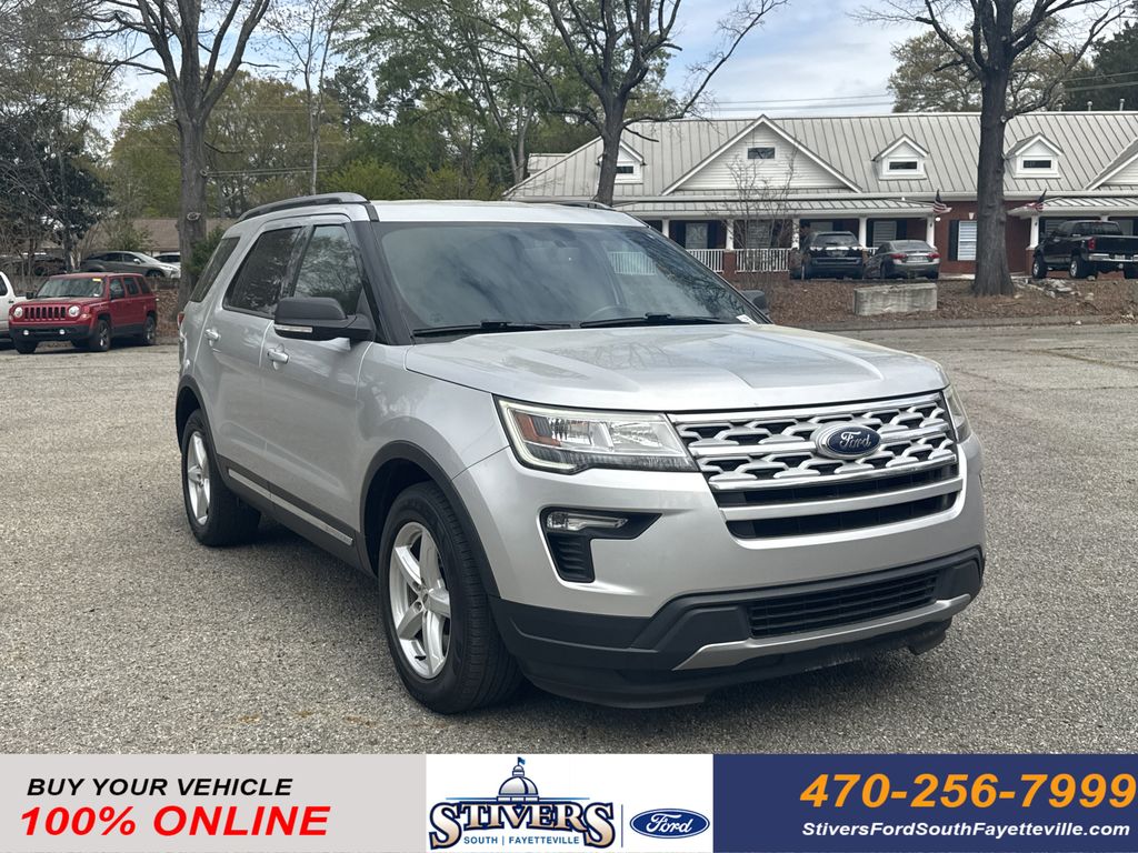 Ingot Silver 2019 Ford Explorer XLT SUV / Crossover Front-Wheel Drive 6-Speed Automatic