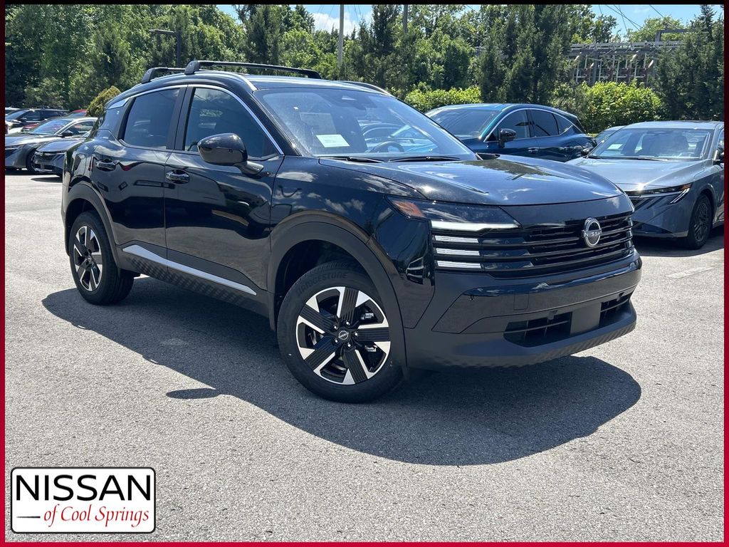 Super Black 2026 Nissan Kicks SUV / Crossover All-Wheel Drive Continuously Variable Transmission