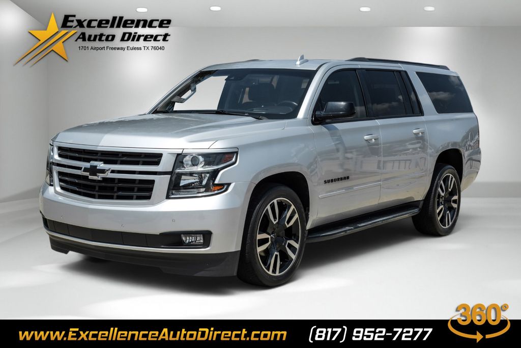 Silver Ice Metallic 2020 Chevrolet Suburban SUV / Crossover 4X2 