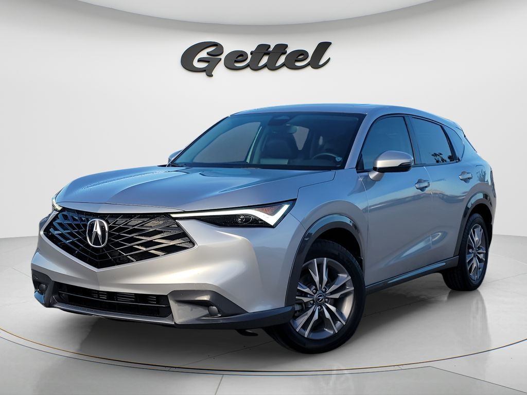 Silver Metallic 2025 Acura ADX FWD SUV / Crossover Front-Wheel Drive Continuously Variable Transmission