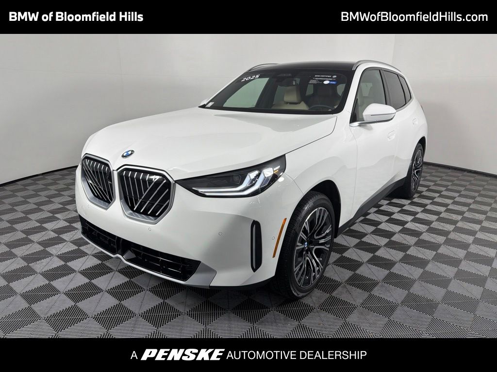 Alpine White 2025 BMW X3 SUV / Crossover All-Wheel Drive 8-Speed Automatic