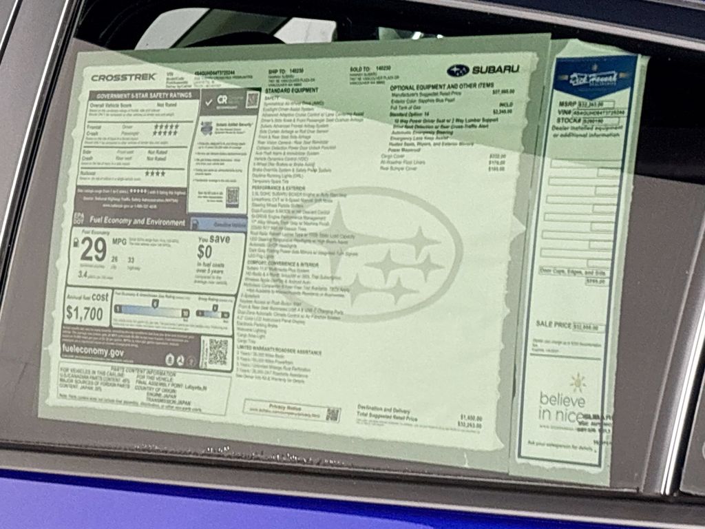 2026 Subaru Crosstrek Premium