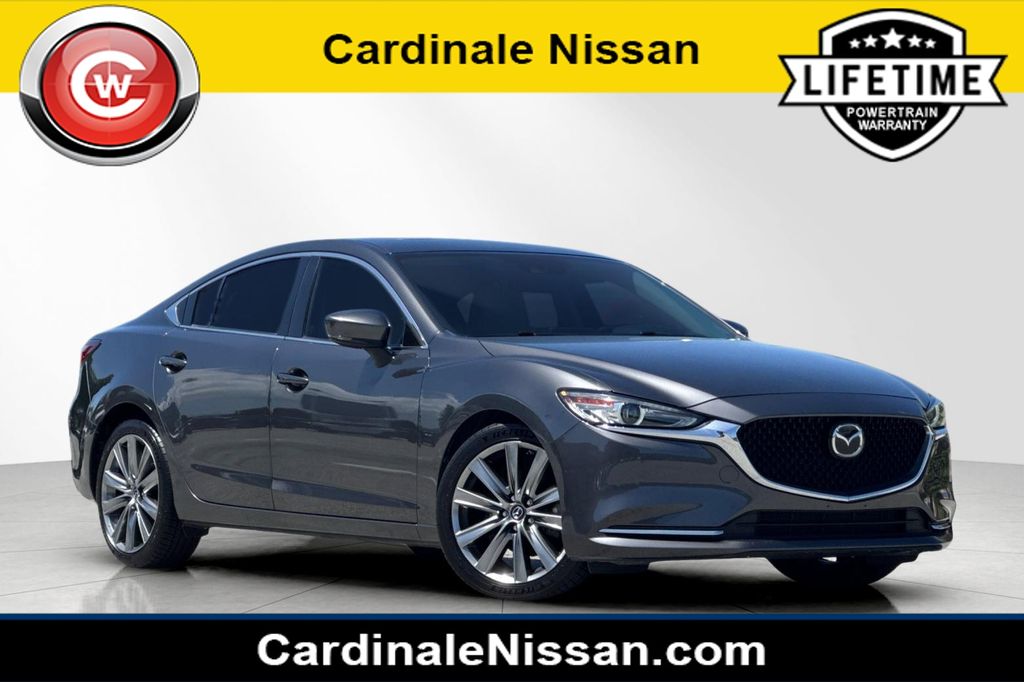 Machine Gray 2018 Mazda MAZDA6 Grand Touring Reserve Sedan FWD Sedan Front-Wheel Drive 6-Speed Automatic