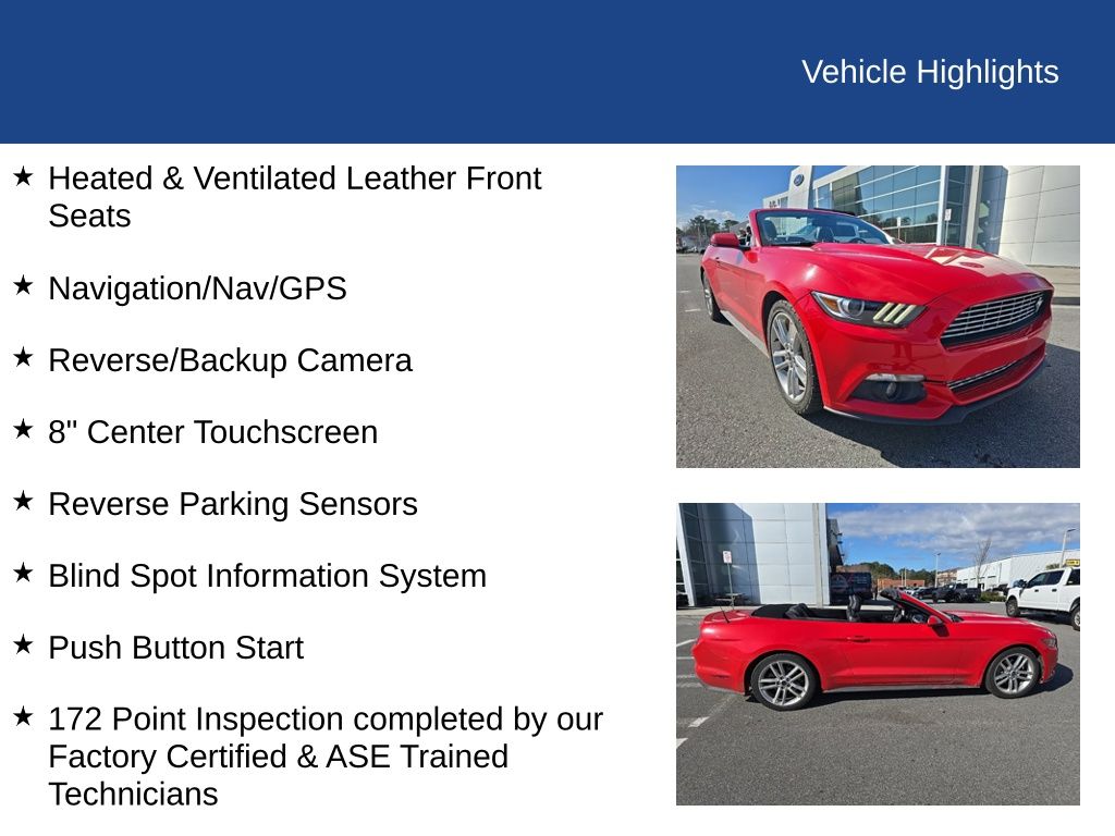 2017 Ford Mustang EcoBoost Premium