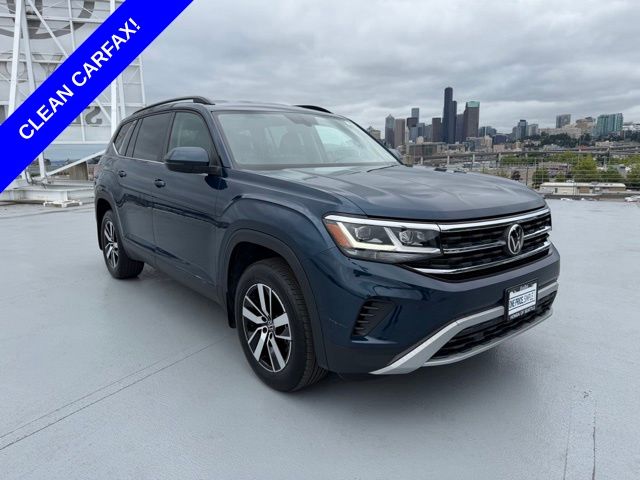 2022 Volkswagen Atlas Azul (Tourmaline Blue Metallic) SUV/Crossover Tracción en las cuatro ruedas 8 velocidades Automática