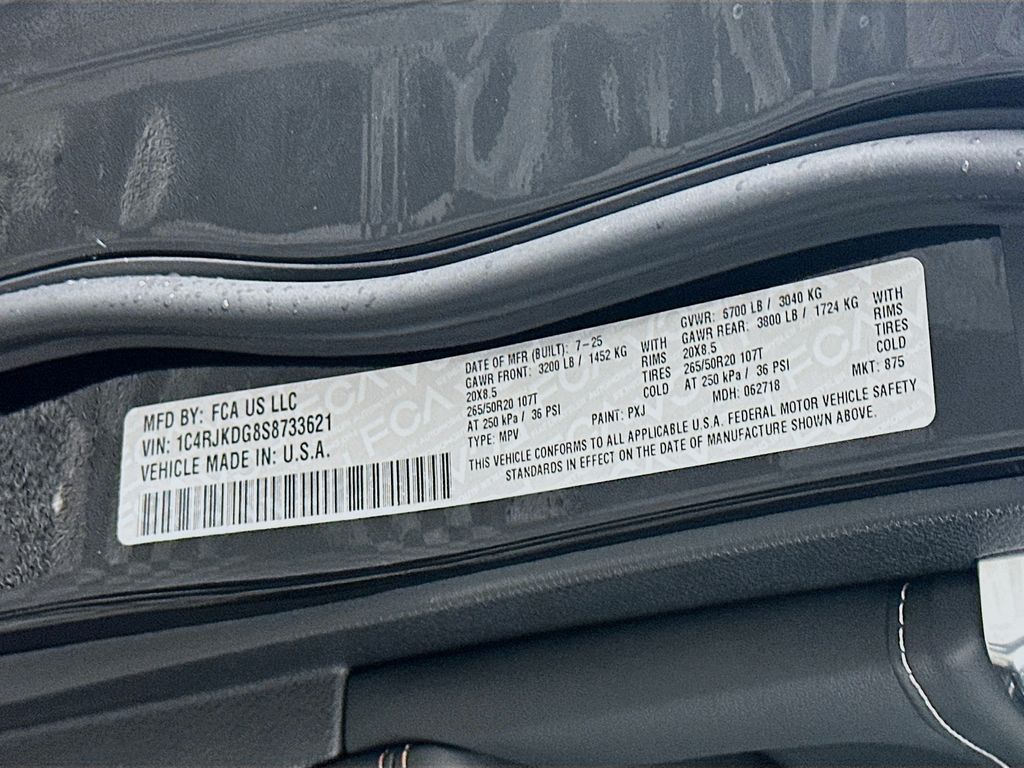 New 2025 Black Jeep Overland image 19