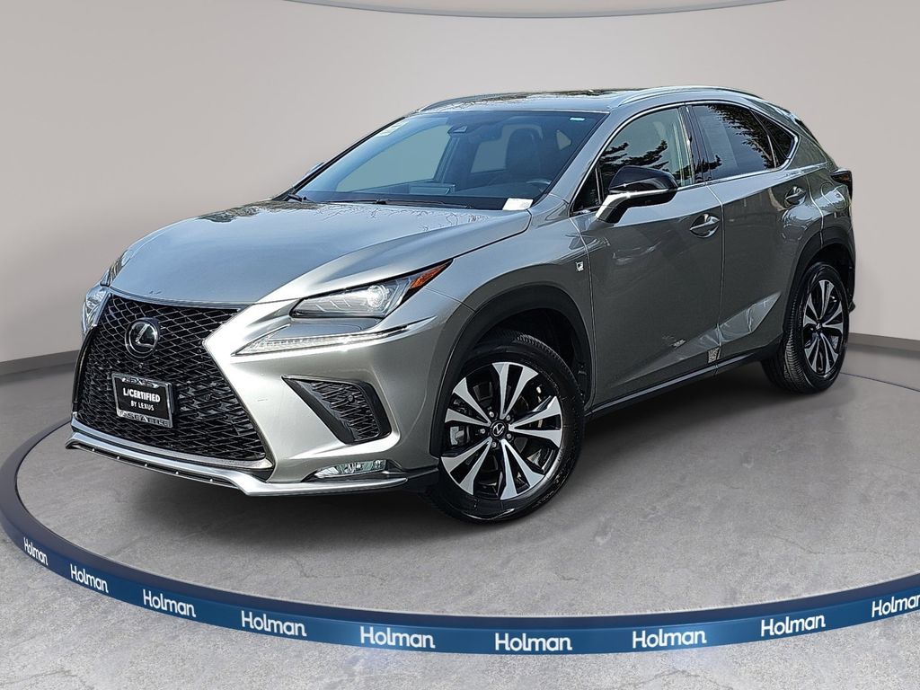 Atomic Silver 2021 Lexus NX 300 F Sport AWD SUV / Crossover All-Wheel Drive 6-Speed Automatic