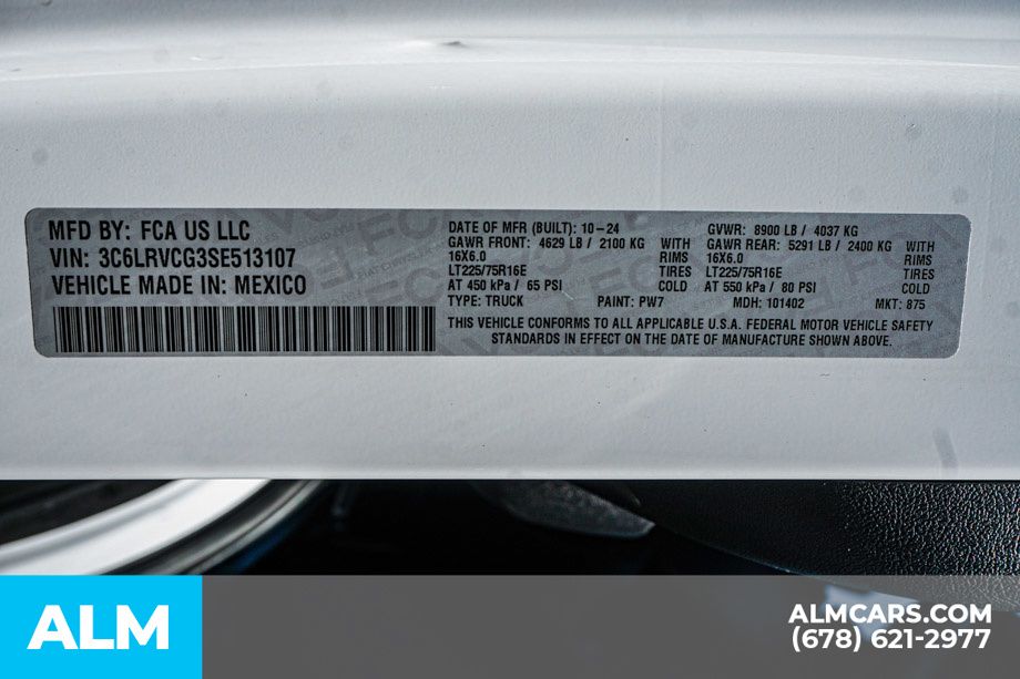 Used 2025 White Ram High Roof image 58