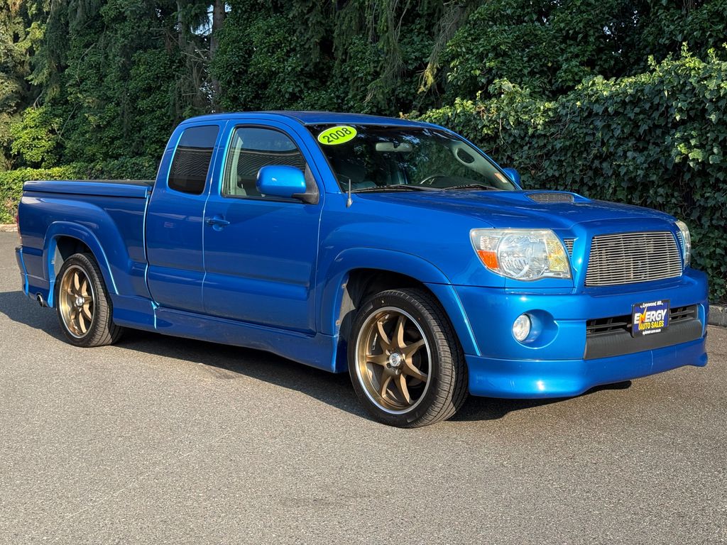Speedway Blue 2008 Toyota Tacoma Pickup Truck 4X2 6-Speed Manual Overdrive