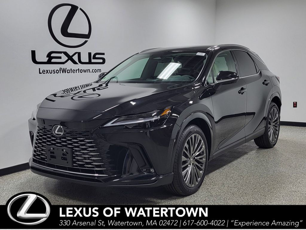 Black (Caviar) 2026 Lexus RX Hybrid 350h Luxury AWD SUV / Crossover All-Wheel Drive Continuously Variable Transmission