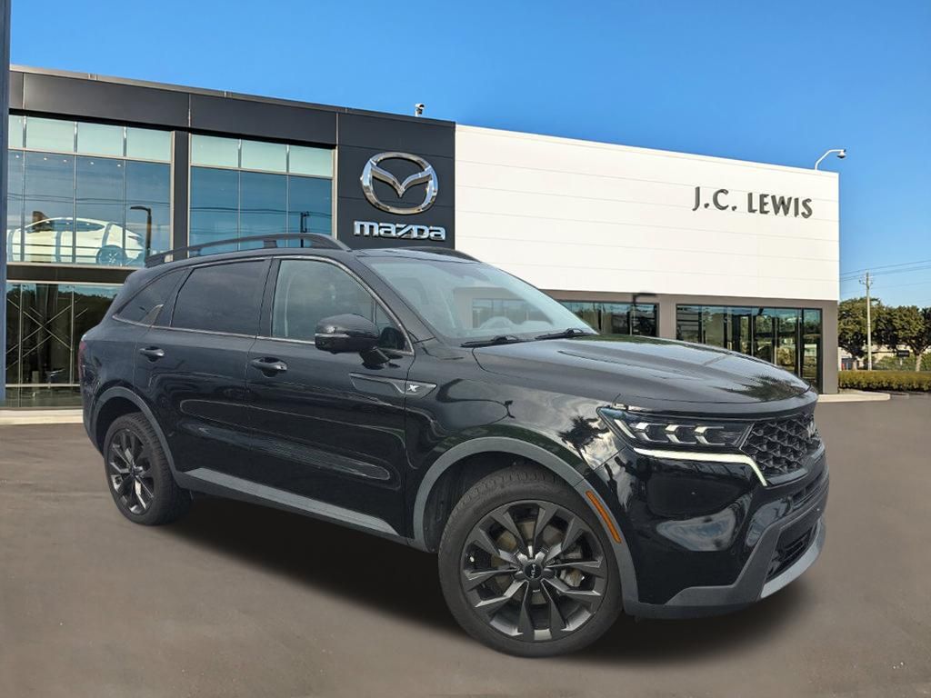 Ebony Black 2022 Kia Sorento SUV / Crossover All-Wheel Drive 8-Speed Dual Clutch