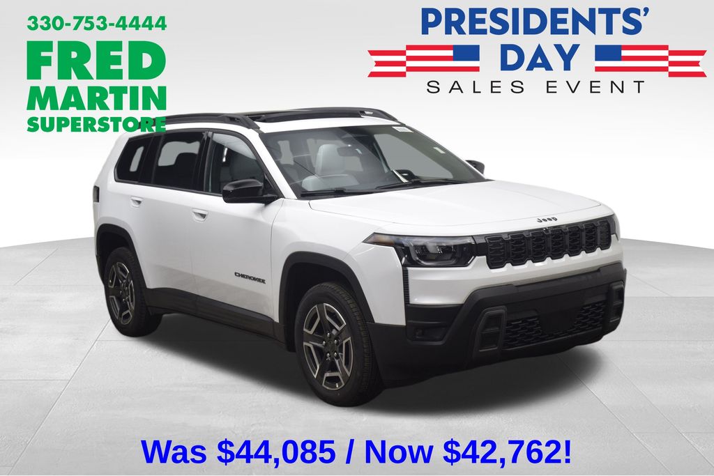 new 2026 Jeep Cherokee car, priced at $42,762