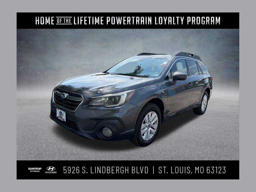 Gray Metallic 2018 Subaru Outback Wagon All-Wheel Drive Continuously Variable Transmission