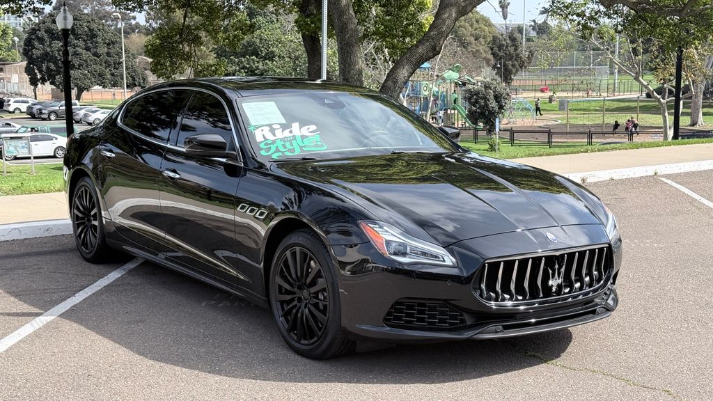 Used 2018 Maserati Quattroporte S 4D Sedan