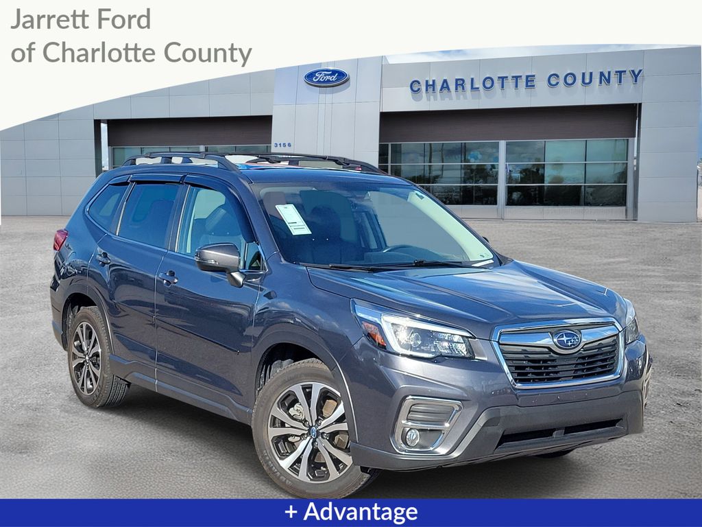 Magnetite Gray Metallic 2021 Subaru Forester Limited Crossover AWD SUV / Crossover All-Wheel Drive Continuously Variable Transmission