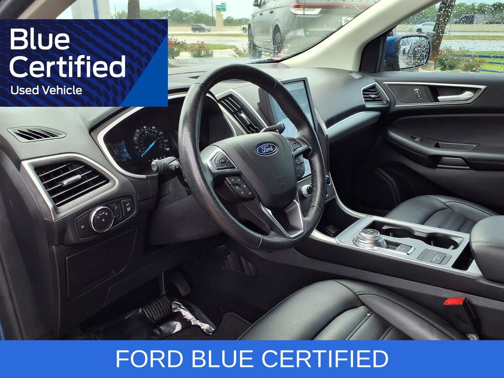 2021 Ford Edge SEL Blue at Cook Ford