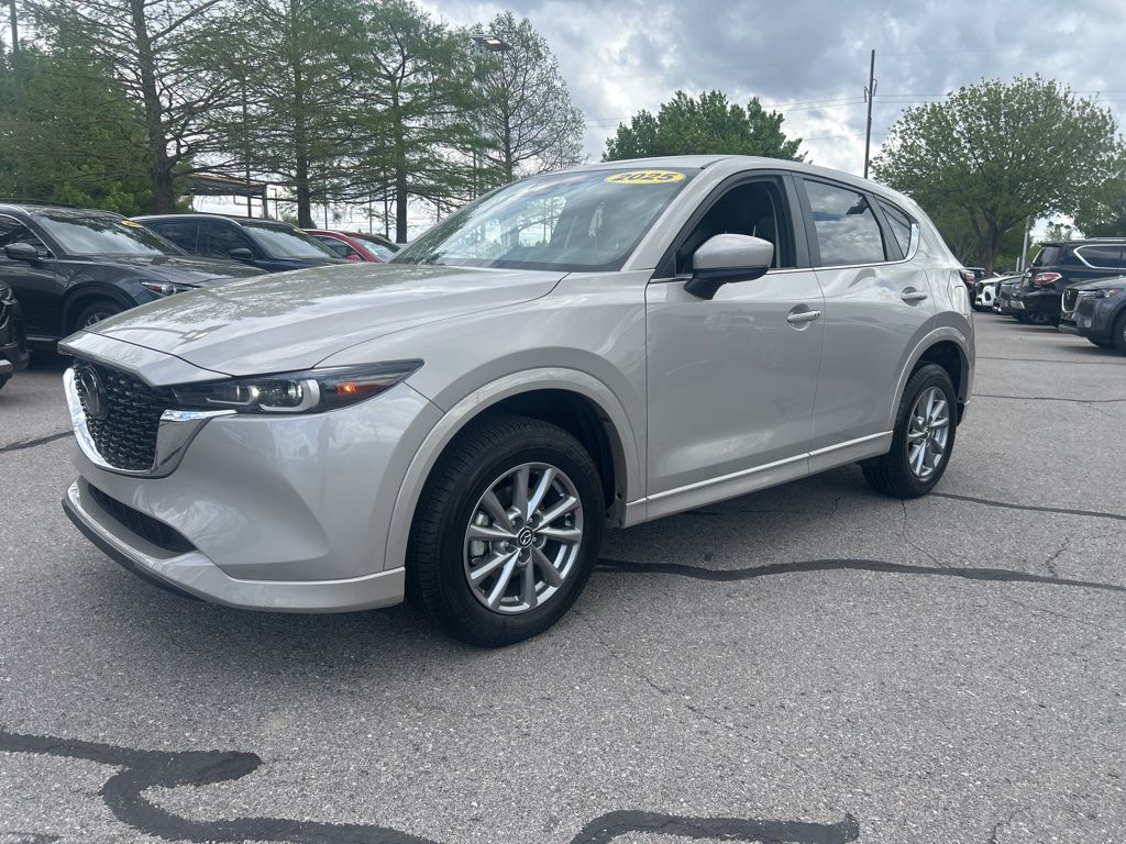 Gray (Platinum Quartz Metallic) 2025 Mazda CX-5 2.5 S Select AWD SUV / Crossover All-Wheel Drive 6-Speed Automatic