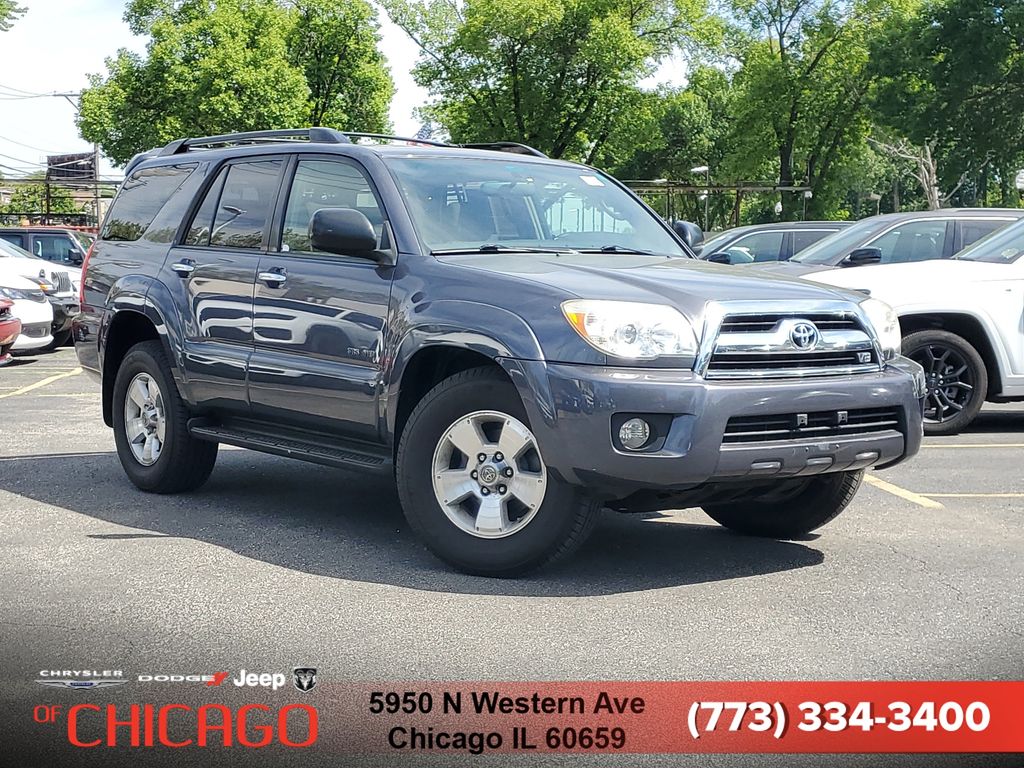Gray 2006 Toyota 4Runner SR5 V8 4WD SUV / Crossover Four-Wheel Drive 5-Speed Automatic Overdrive