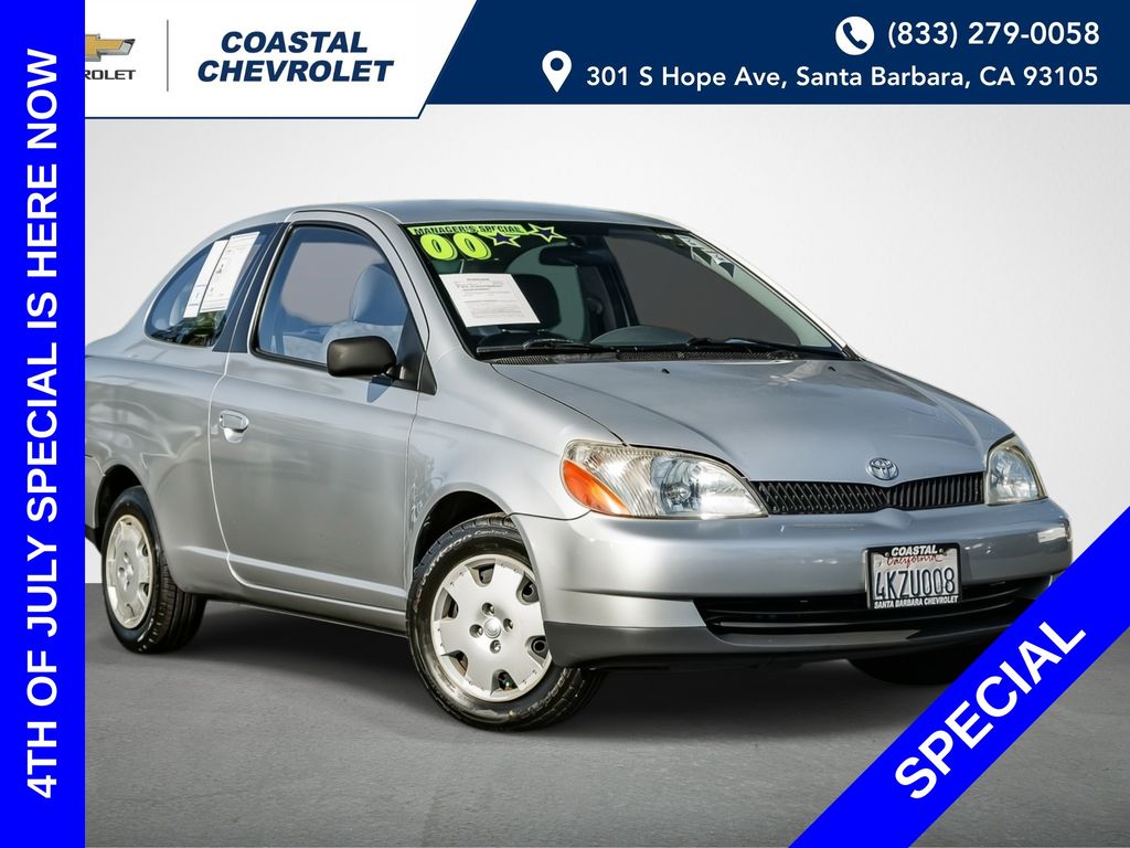 Alpine Silver Metallic 2000 Toyota ECHO Coupe Front-Wheel Drive 5-Speed Manual