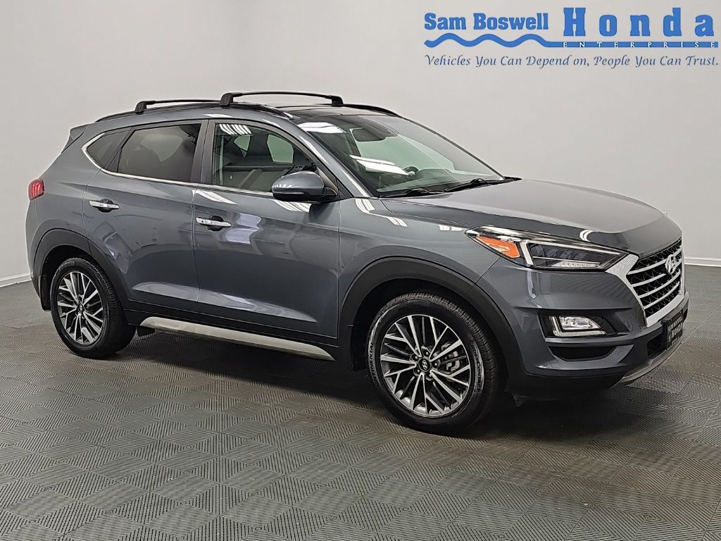 Gray (Magnetic Force) 2021 Hyundai Tucson SUV / Crossover Front-Wheel Drive 6-Speed Automatic
