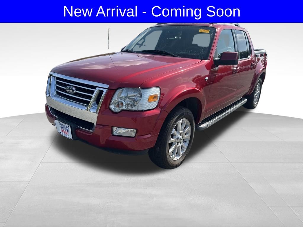 Red Fire Clearcoat 2007 Ford Explorer Sport Trac Limited Pickup Truck Rear-Wheel Drive 6-Speed Automatic