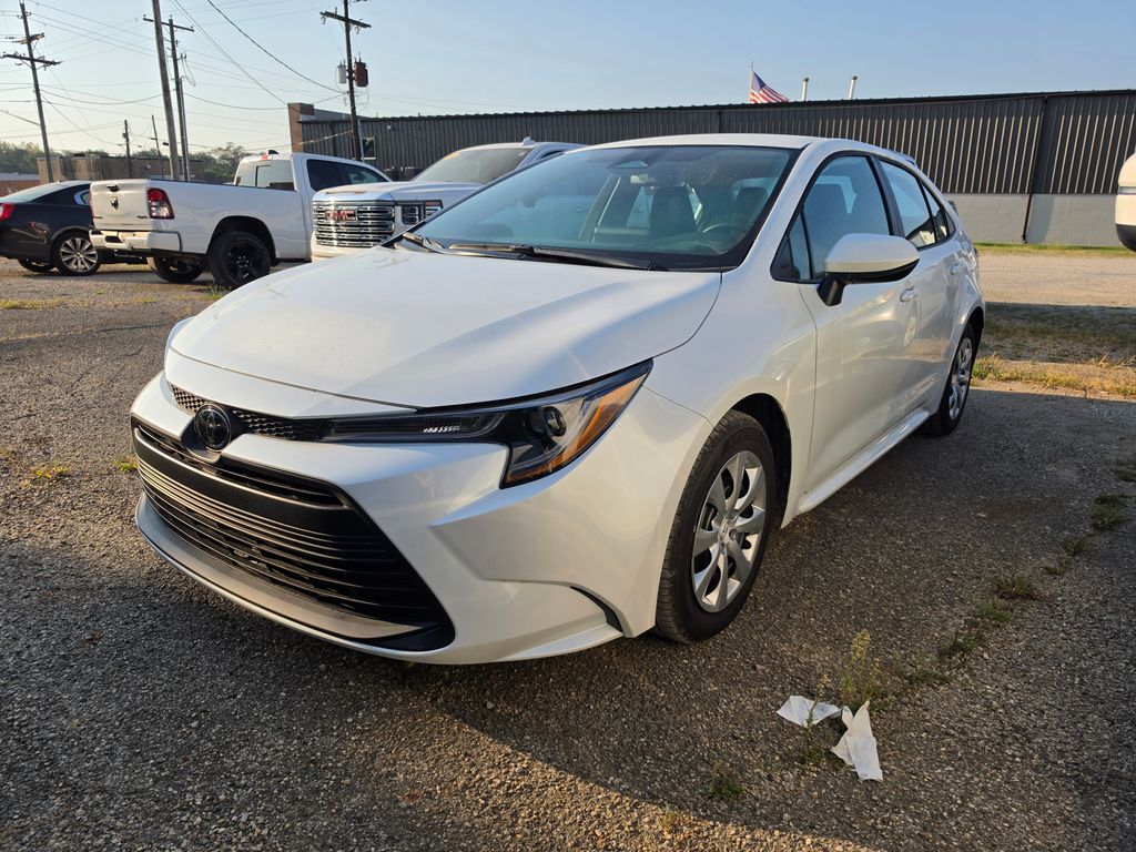 White (Wind Chill Pearl) 2026 Toyota Corolla Sedan Front-Wheel Drive Continuously Variable Transmission
