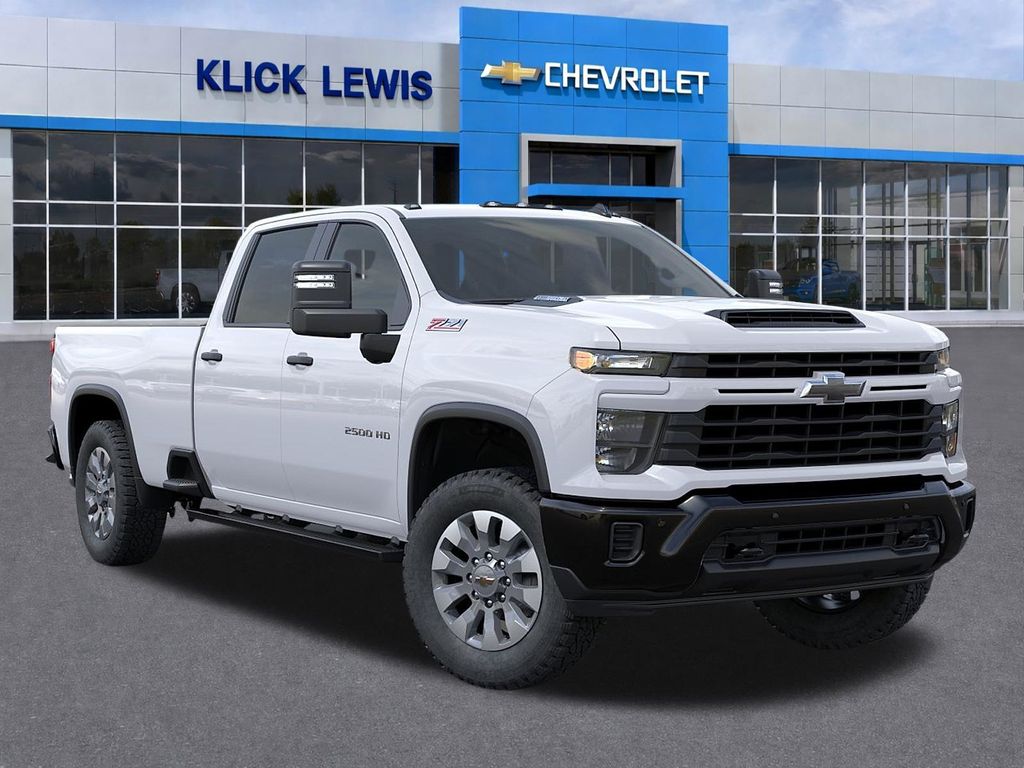 2026 Chevrolet Silverado 2500HD Custom White at Klick Lewis Buick Chevrolet