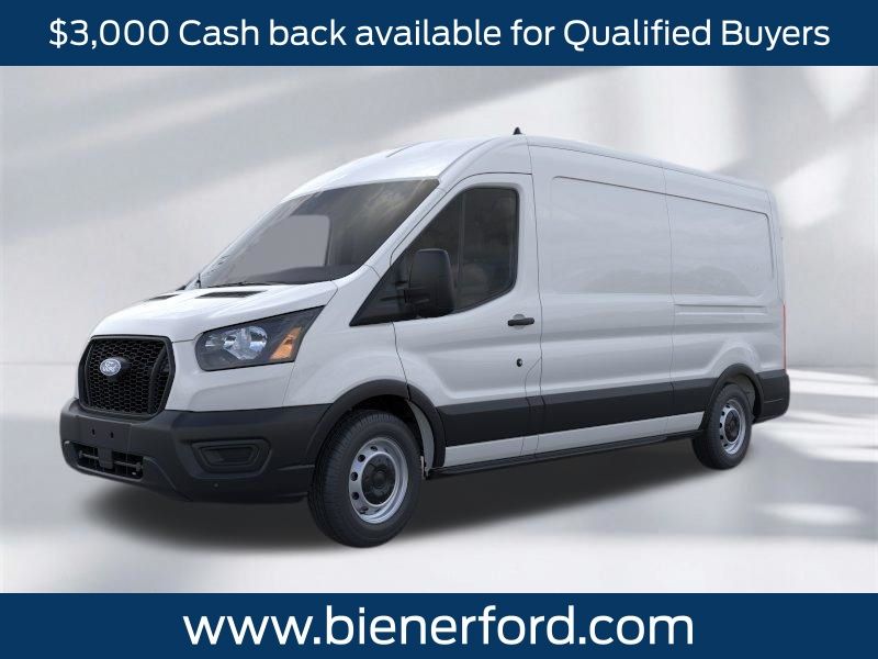 Oxford White 2026 Ford Transit Cargo Van Rear-Wheel Drive 
