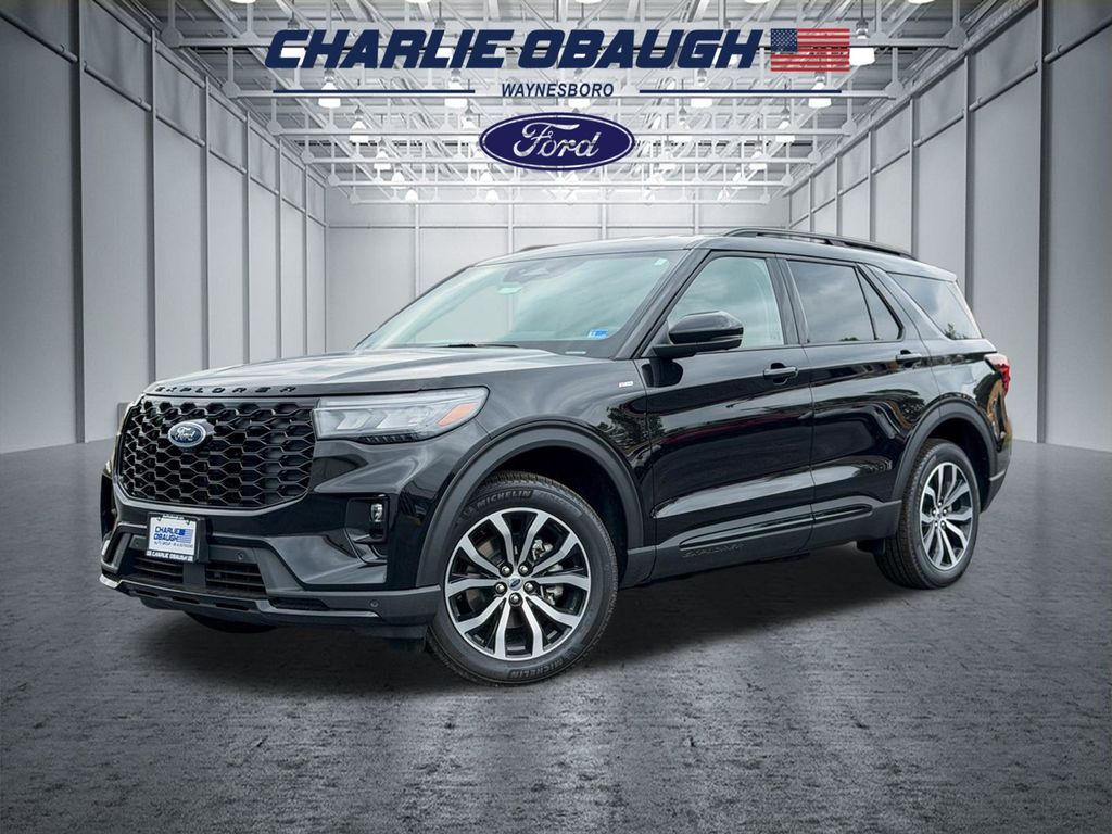 Agate Black Metallic 2026 Ford Explorer SUV / Crossover All-Wheel Drive Automatic