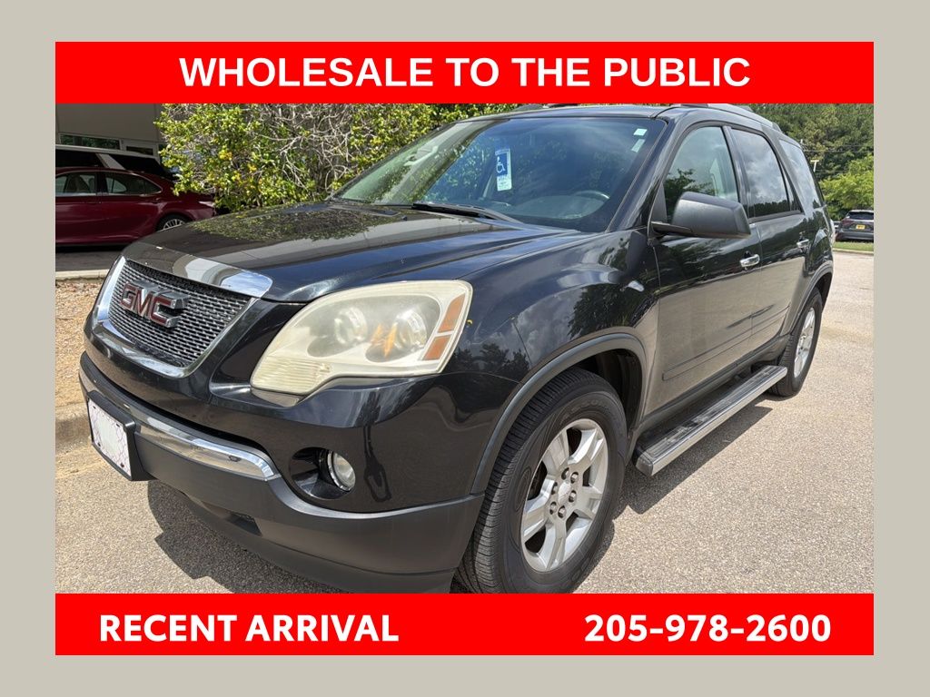 Carbon Black Metallic 2011 GMC Acadia SUV / Crossover Front-Wheel Drive 6-Speed Automatic Overdrive