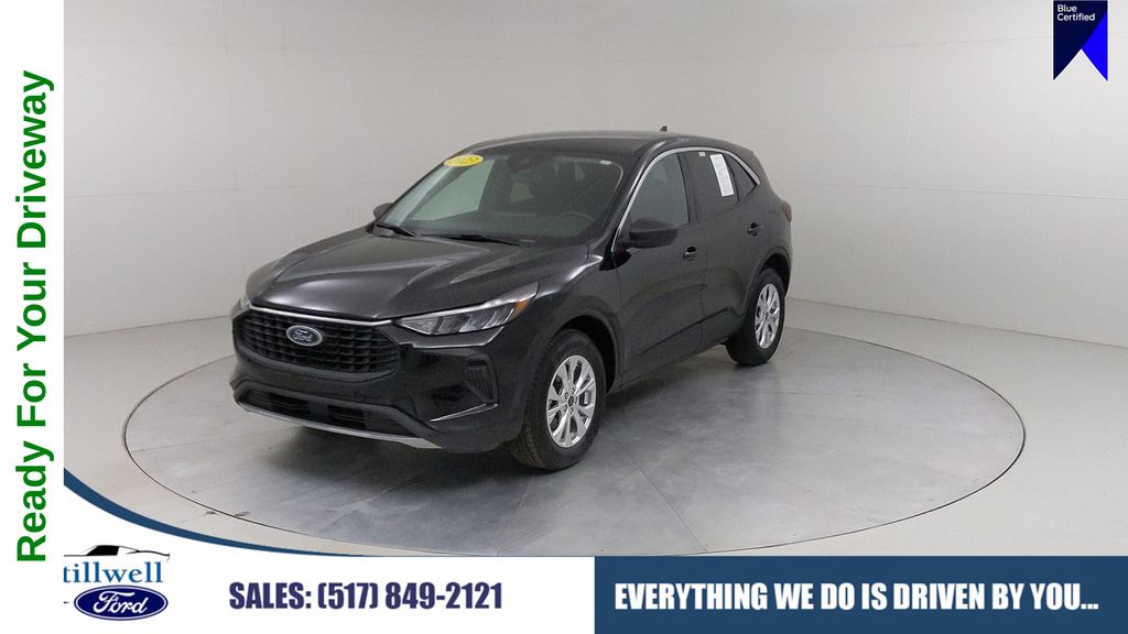 Black Metallic 2023 Ford Escape SUV / Crossover All-Wheel Drive 8-Speed Automatic