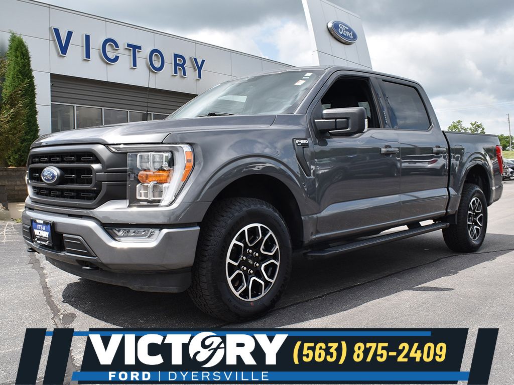 Carbonized Gray Metallic 2023 Ford F-150 Pickup Truck Four-Wheel Drive Automatic