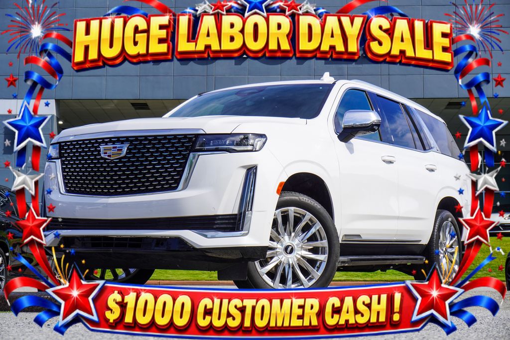 White 2023 Cadillac Escalade SUV / Crossover Rear-Wheel Drive Automatic