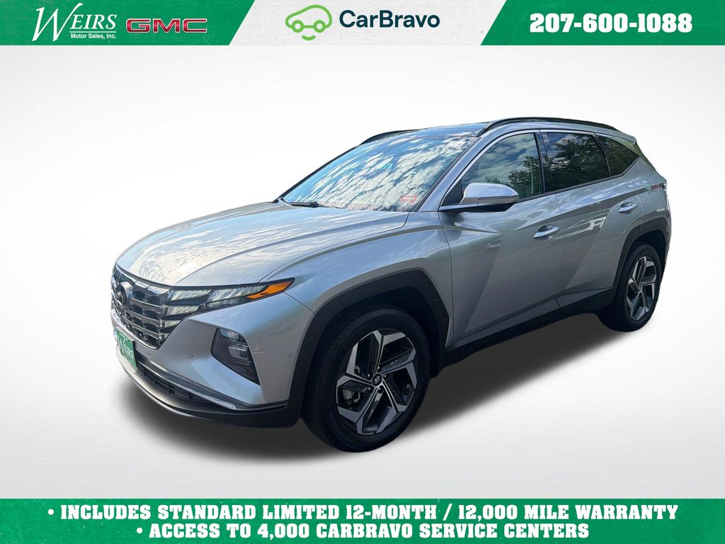 Shimmering Silver 2024 Hyundai Tucson SUV / Crossover All-Wheel Drive 8-Speed Automatic